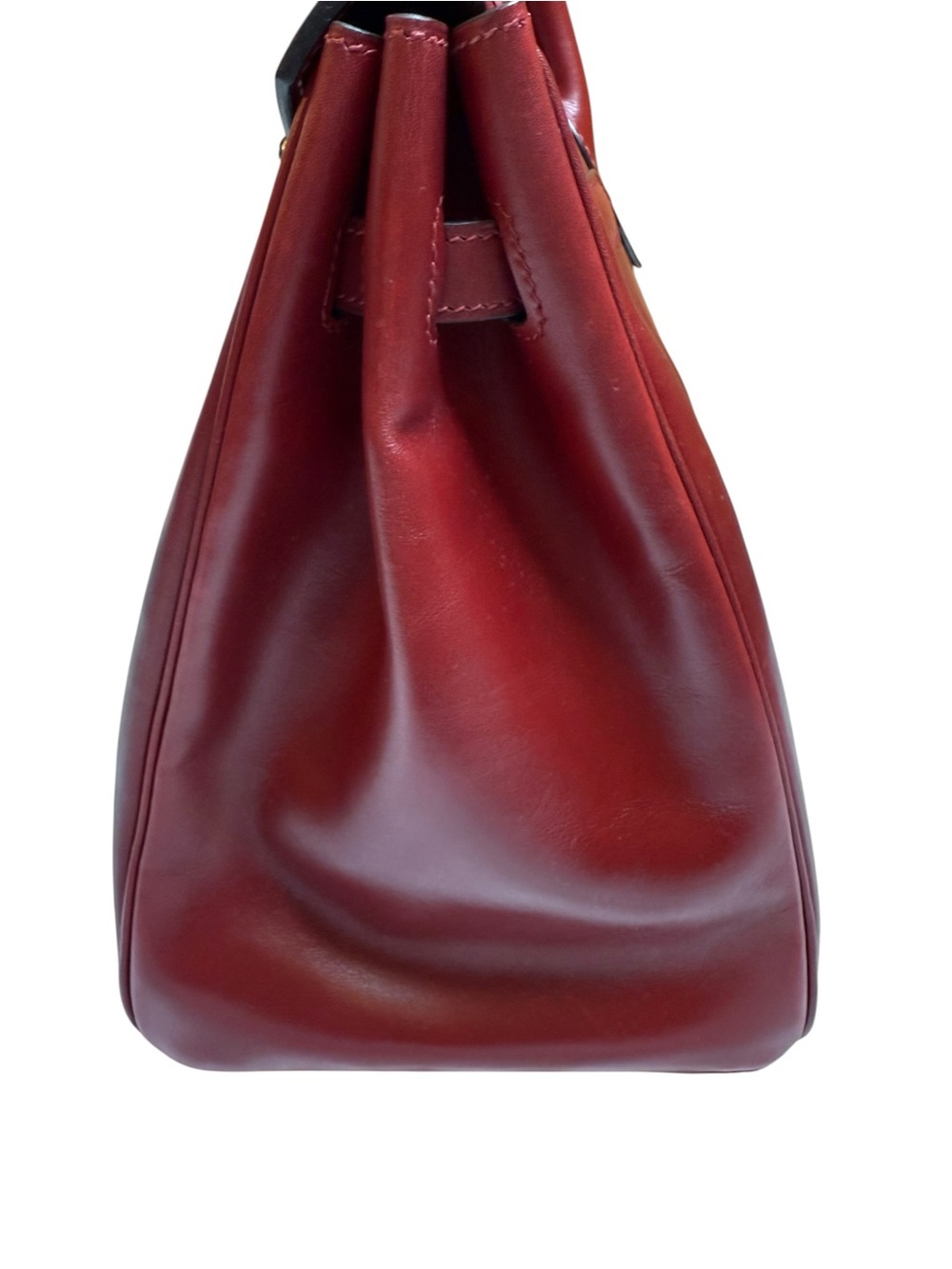 2014 Hermès Birkin 35 – Rouge H Box Calf, Gold-tone Hardware - Picture 2 of 14